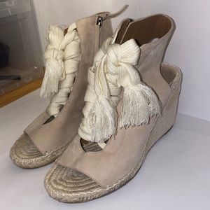 Chloe Open Back Wedge